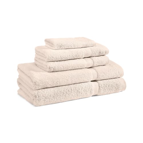 Grand Comfort Collection by Grand Royal, Washcloth, Blended Dobby Border, 13x13, 1.5 lbs/dz, Beige